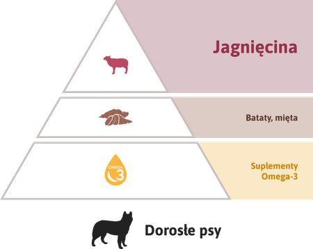 Karma Look4dog CARE dla psa z jagnięciną 12 kg, bez zbóż
