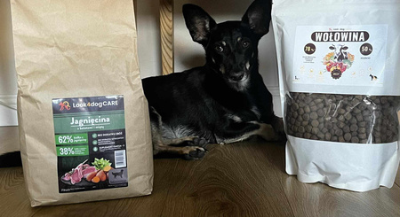 Sucha karma Look4dog CARE Wołowina bez zbóż i kurczaka 12 kg